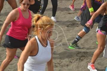 Clases magistrales de Zumba y Body Combat en Melenara (Foto TA)